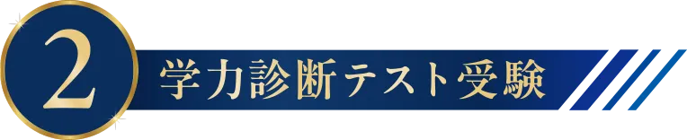 2.学力診断テスト受験学力診断テスト受験申込